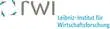 Logo for RWI – Leibniz-Institut für Wirtschaftsforschung