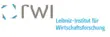 Logo for RWI – Leibniz-Institut für Wirtschaftsforschung