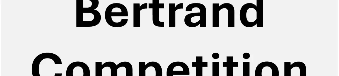 Bertrand-Wettbewerb