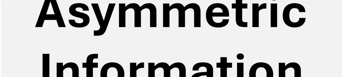 Asymmetrische Information