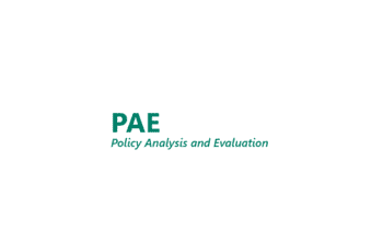 PAE – Two-year Master's program in Policy Analysis and Evaluation – Alma Mater Sturdiorum - Università di Bologna