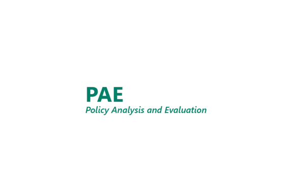 PAE – Two-year Master's program in Policy Analysis and Evaluation – Alma Mater Sturdiorum - Università di Bologna